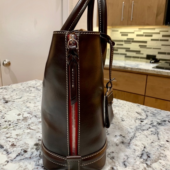 Dooney & Bourke Side Zip Satchel - Picture 3 of 10